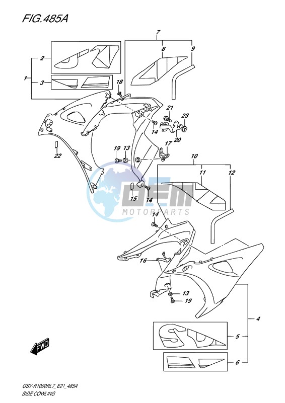 SIDE COWLING