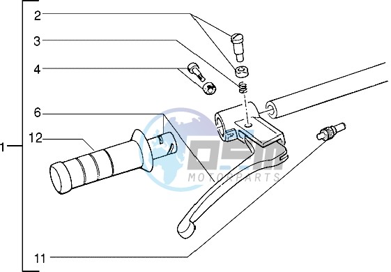 Handlebars component parts