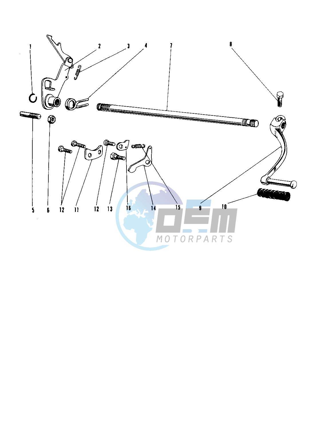 GEAR CHANGE MECHANISM