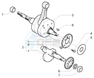 X9 500 Evolution (USA) drawing Crankshaft