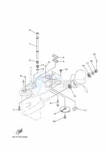 F60FEHTL drawing LOWER-CASING-x-DRIVE-2