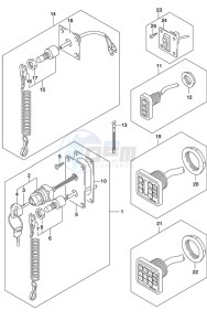 DF 200AP drawing Switch