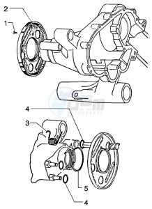 PX 150 E U.S.A. drawing Dust cover plate-o ring