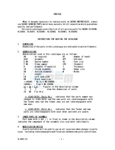 VL1500 (E2) drawing * CATALOG PREFACE *