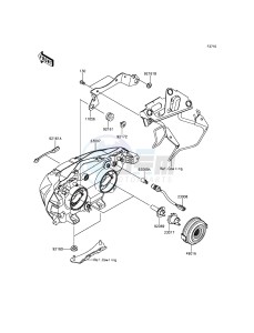 Z300 ER300AFF XX (EU ME A(FRICA) drawing Headlight(s)