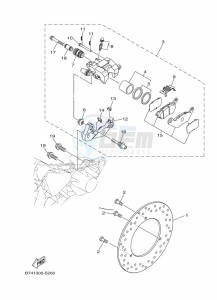 GPD125-A NMAX 125 (BAL1) drawing CAMSHAFT & CHAIN