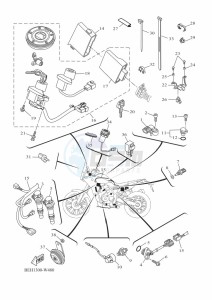 XTZ690 TENERE 700 (BEH1) drawing ELECTRICAL 2