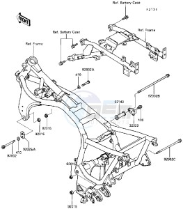 ZG 1000 A [CONCOURS] (A4-A6 A4 ONLY CAN) [CONCOURS] drawing FRAME FITTING