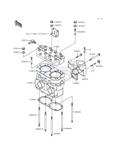 JS 440 [JS440] (A15-A16) [JS440] drawing CYLINDER HEAD_CYLINDER