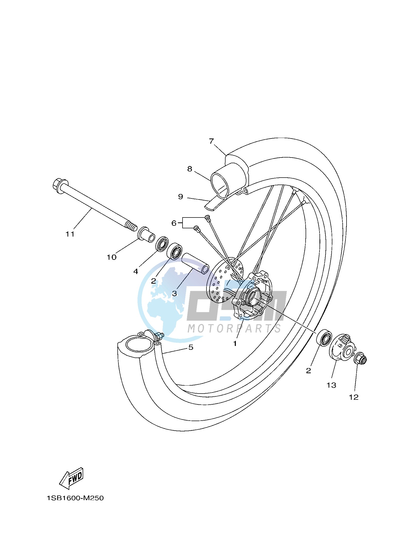 FRONT WHEEL