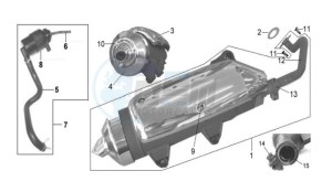 HD 125 EVO drawing EXHAUST