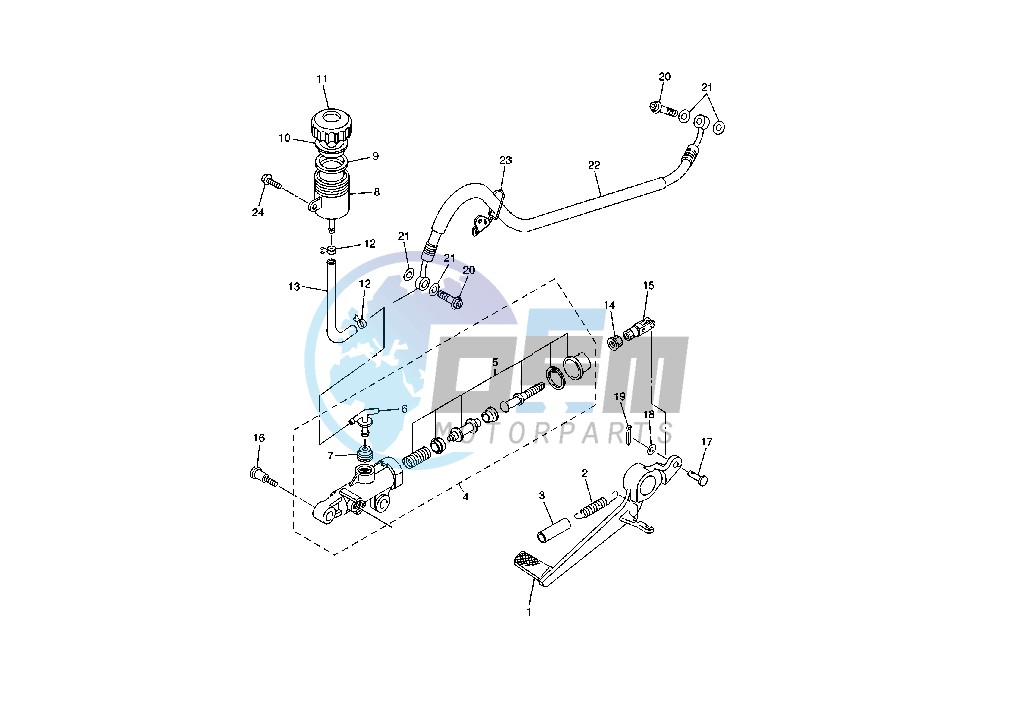 REAR MASTER CYLINDER