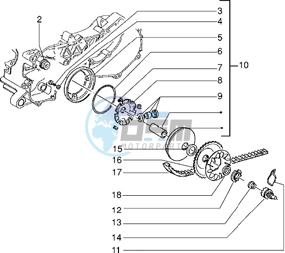 Driving pulley