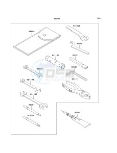 BN 125 A [ELIMINATOR 125] (A4-A8) [ELIMINATOR 125] drawing OWNERS TOOLS