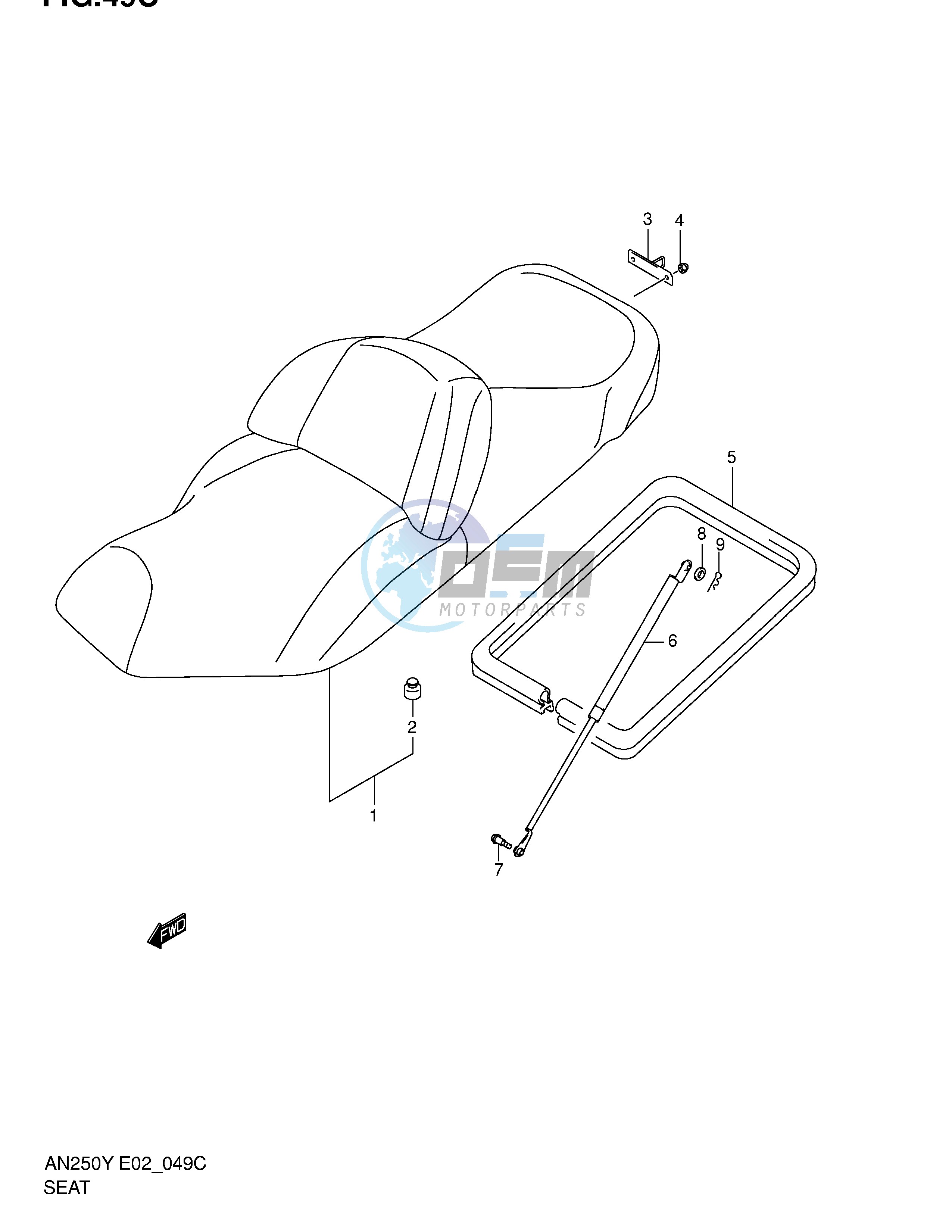 SEAT (AN250RK2)