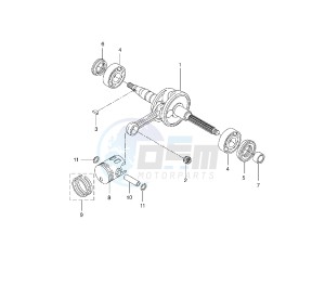 YN NEO'S EASY 50 drawing CRANKSHAFT AND PISTON