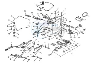 MITO EURO2 125 drawing REAR BODY