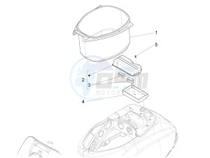 LT 150 4T 3V IE NOABS E3 (APAC) drawing Helmet housing - Undersaddle