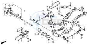 FES125 S-WING drawing FRAME BODY (FES1253-5)(FES1503-5)