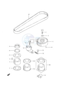 DF 60 drawing Timing Belt