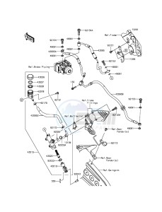NINJA_ZX-6R_ABS ZX636FFFA FR GB XX (EU ME A(FRICA) drawing Rear Master Cylinder