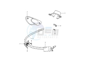 METAL–X - 50 cc drawing ANTI-THEFT CABLE