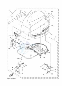 FL200CETX drawing FAIRING-UPPER