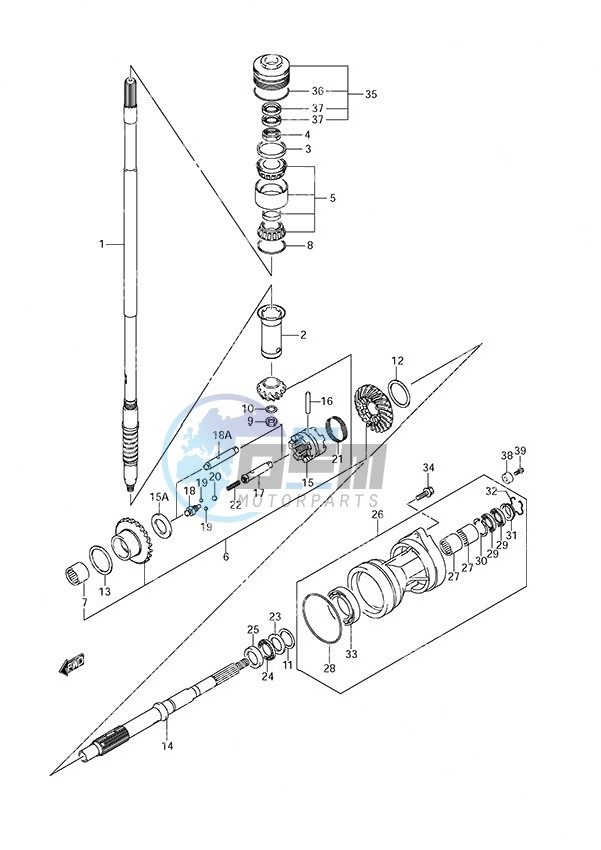 Transmission (DF 250S)