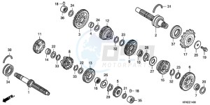 VTR2509 ED / LL MK drawing TRANSMISSION