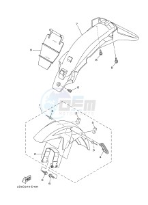 YB125 (2CS7) drawing FENDER