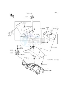 VULCAN_S EN650AFF XX (EU ME A(FRICA) drawing Seat