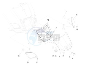 GTV 300 SEI GIORNI IE E4 ABS (APAC) drawing Rear headlamps - Turn signal lamps