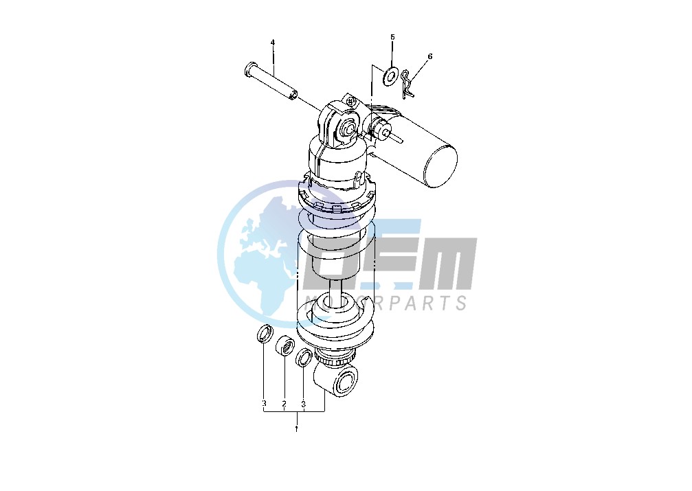 REAR SUSPENSION MY99