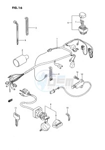 LT80 (P3) drawing WIRING HARNESS