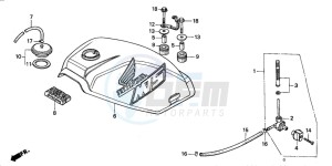 MT50S drawing FUEL TANK