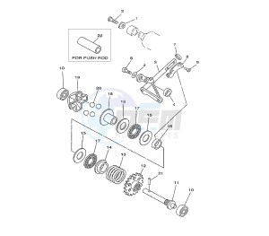 YZ LC 125 drawing GOVERNOR