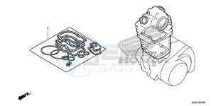 CRF150RE CRF150R Europe Direct - (ED) drawing GASKET KIT A