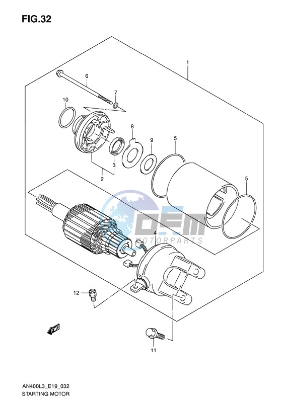 STARTING MOTOR