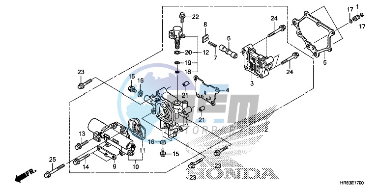 MAIN VALVE BODY