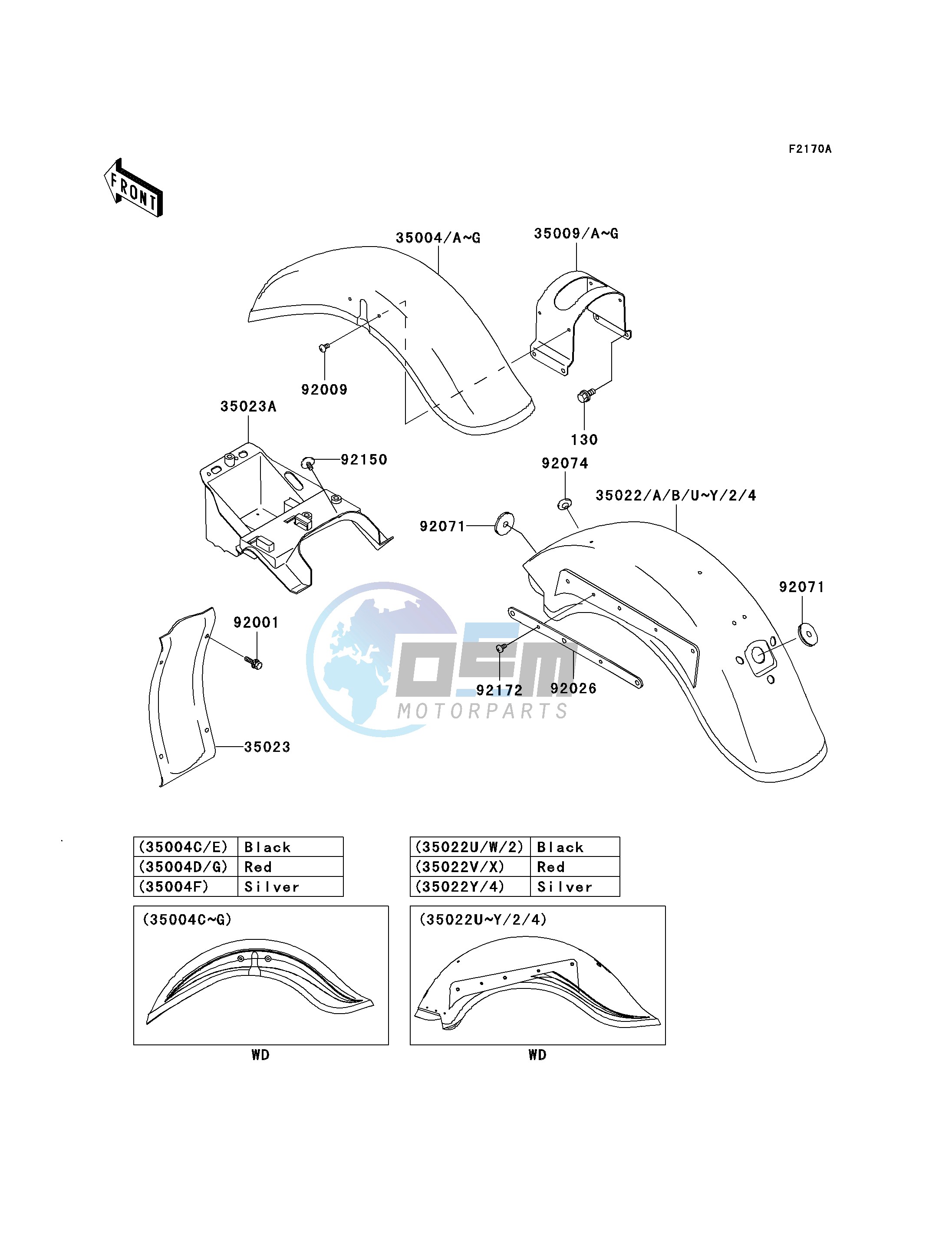 FENDERS -- VN800-B8_B9- -