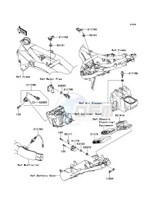 Z750 ABS ZR750MCF UF (UK FA) XX (EU ME A(FRICA) drawing Fuel Injection