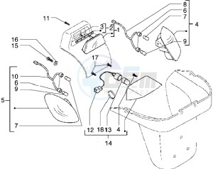 X9 500 drawing Tail lamps