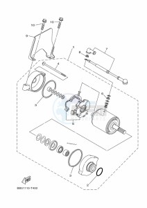 YFM450FWB KODIAK 450 (BJ5E) drawing STARTING MOTOR