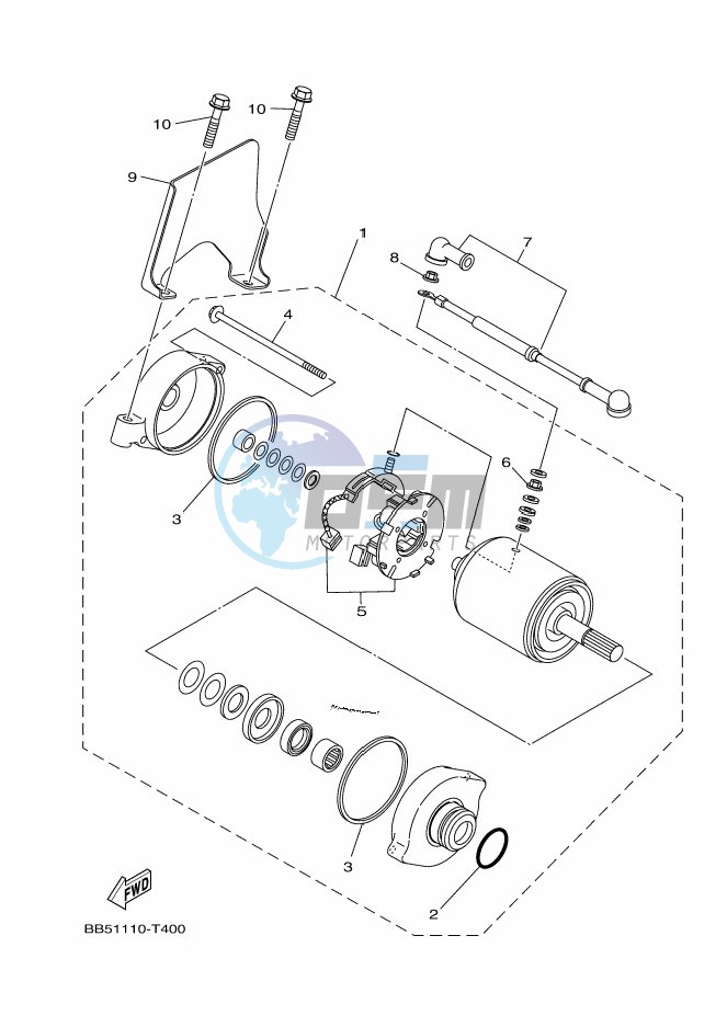 STARTING MOTOR