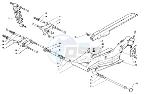 RS 50 drawing Rear swing arm