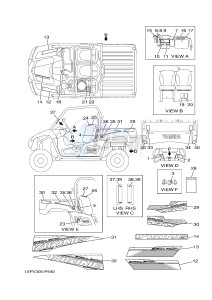 YXM700ES YXM700PSF VIKING EPS SPECIAL EDITION (1XPV) drawing EMBLEM & LABEL 1