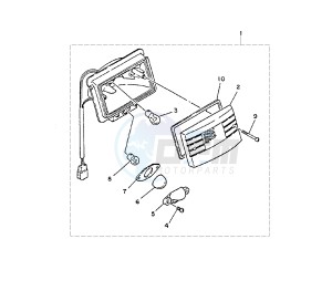 XC BELUGA 125 drawing TAILLIGHT