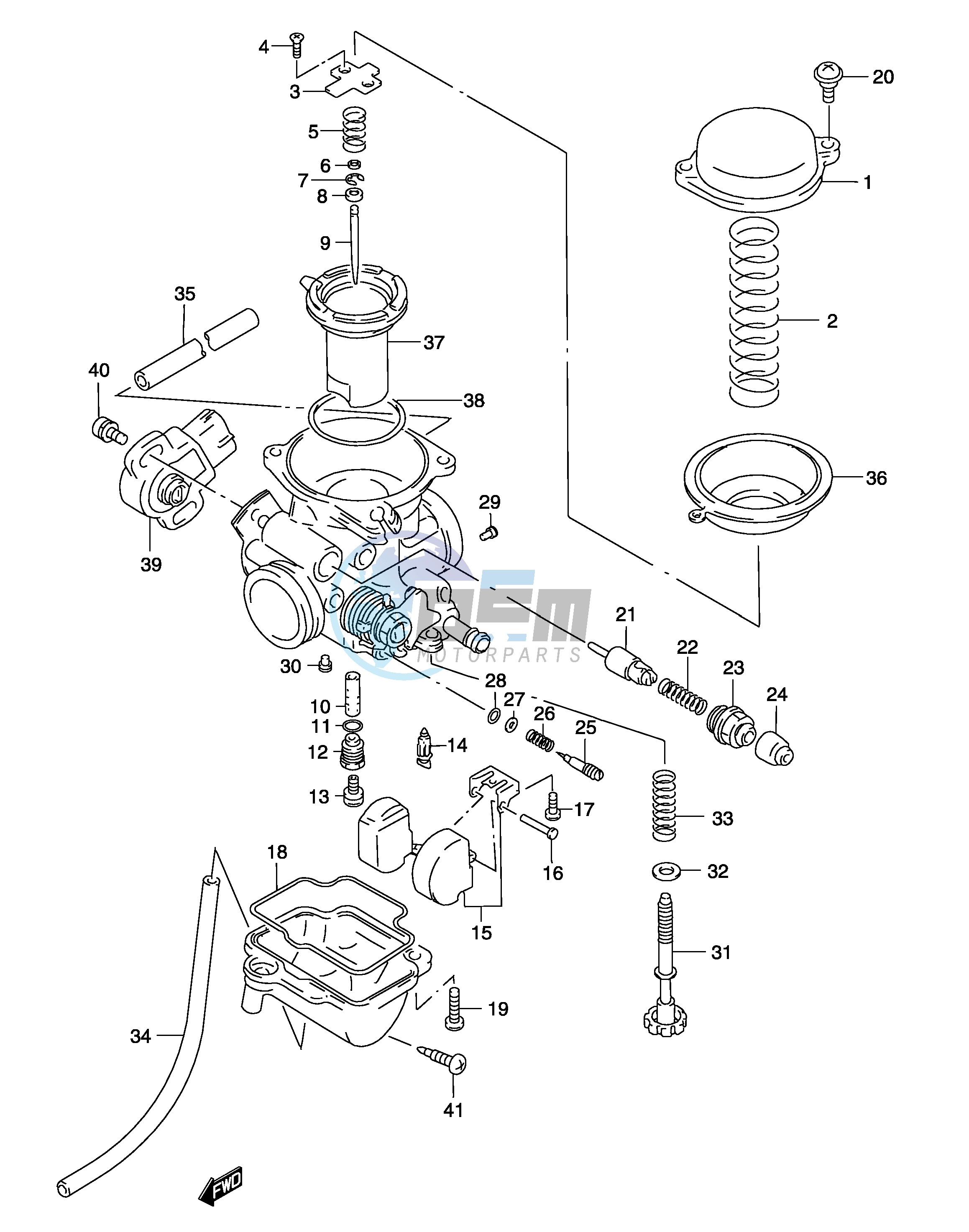 CARBURETOR (MODEL K2)