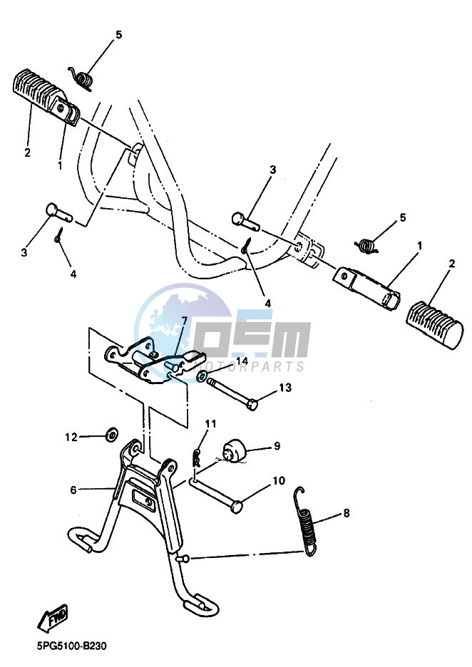 STAND & FOOTREST