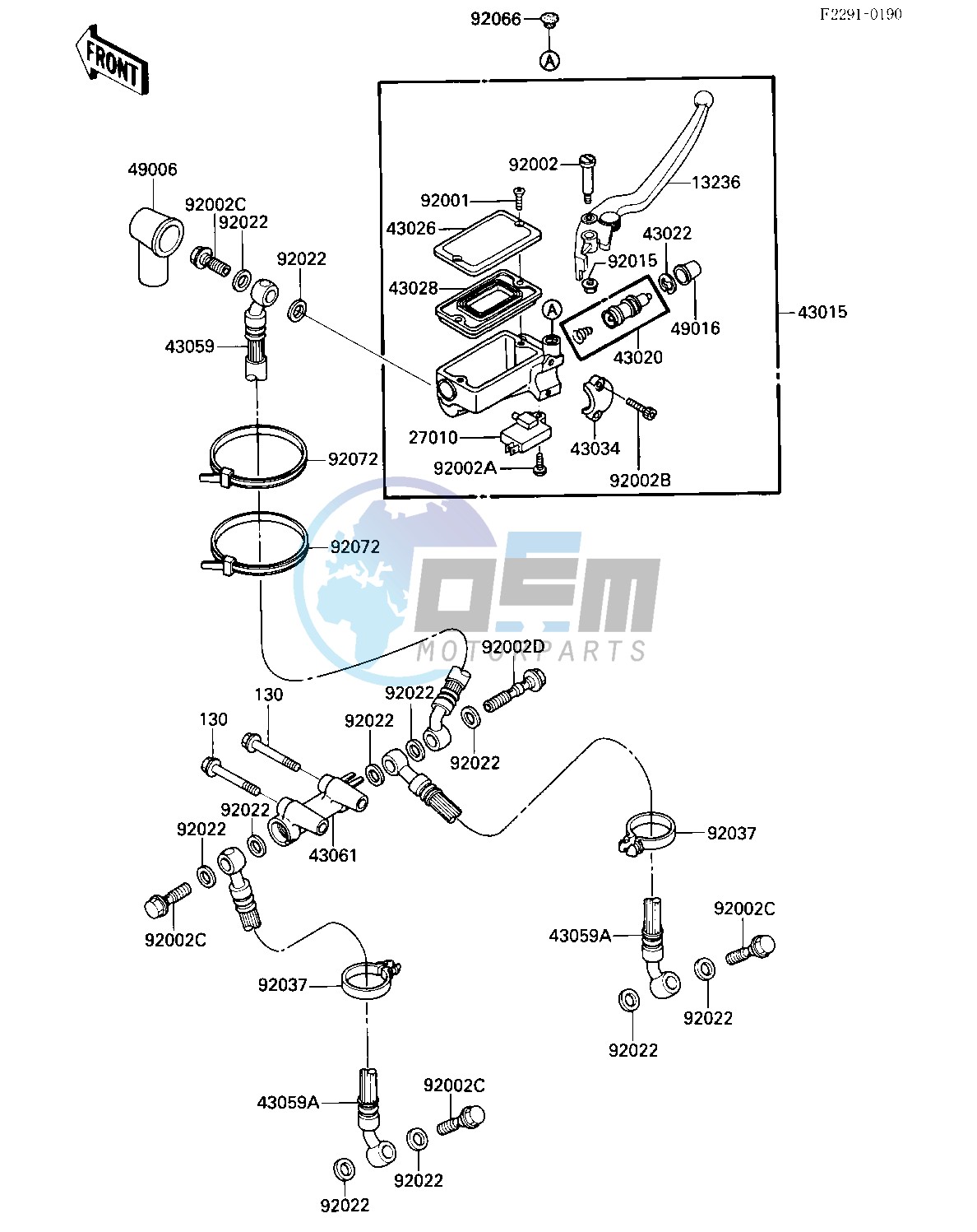 FRONT MASTER CYLINDER